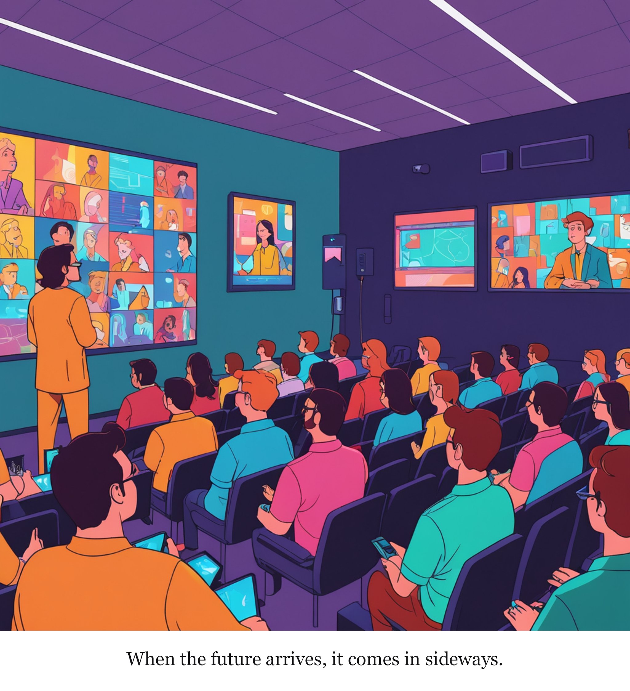 Vurt wants you to look at vertical videos as a genre of their own — one-panel cartoon