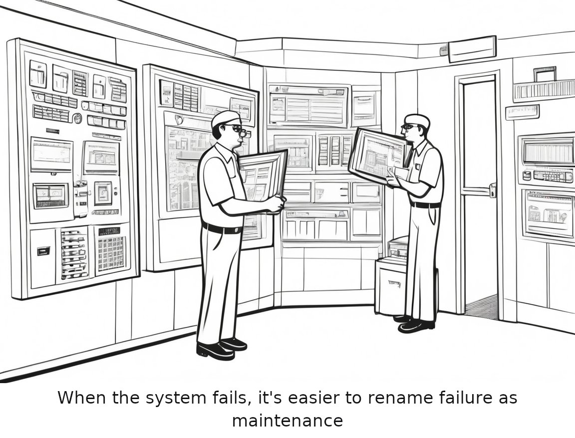 Who, Me? Tech team stood and laughed at colleague who pressed the wrong off button — one-panel cartoon