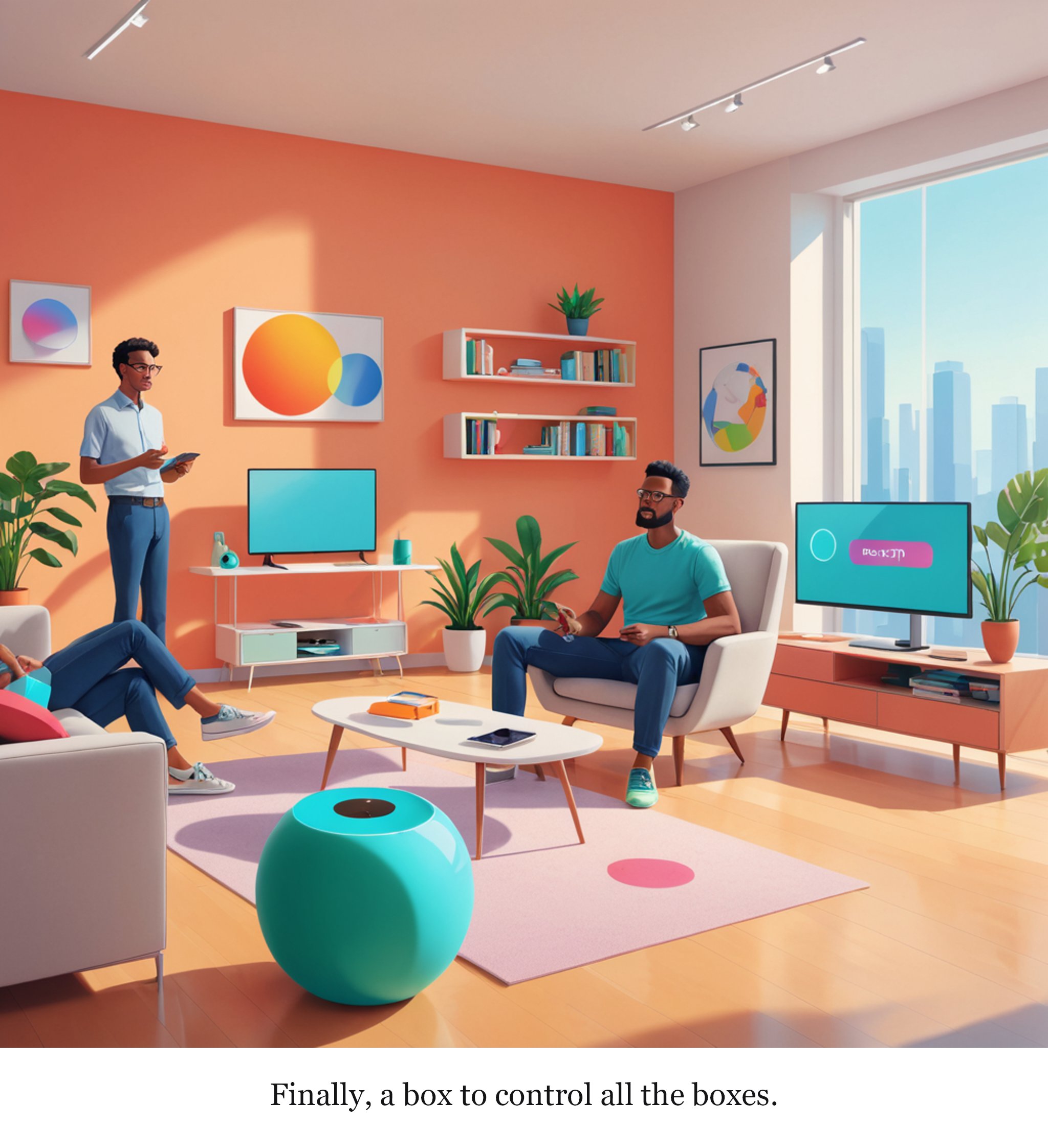 Will the HomeView be Apple’s first smart home success? — one-panel cartoon