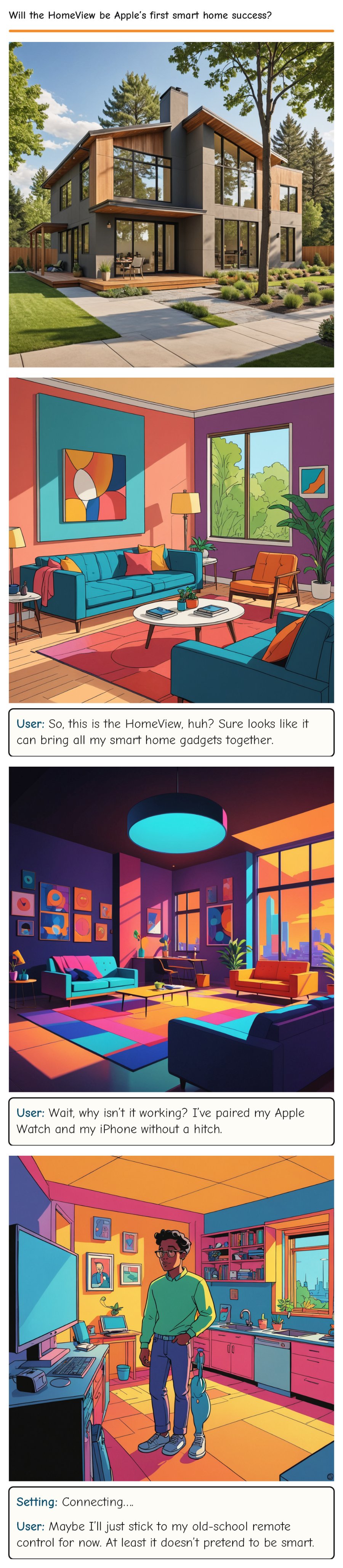 Will the HomeView be Apple’s first smart home success? — comic strip