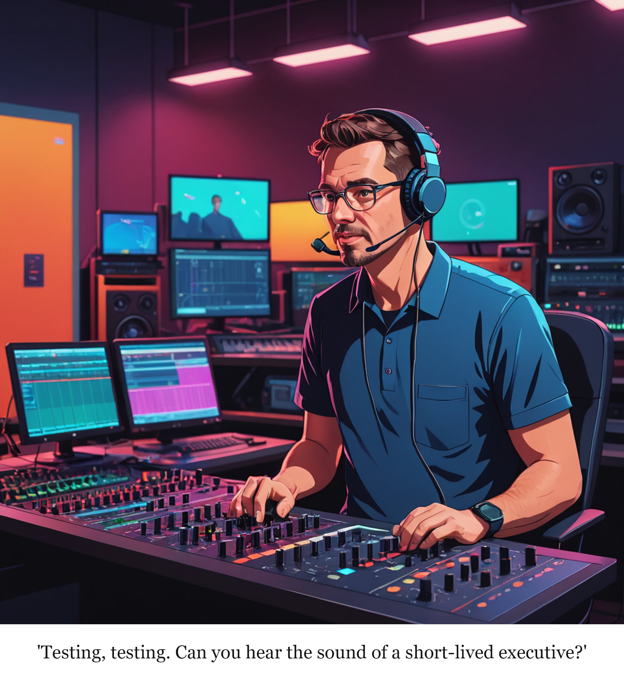 Xbox’s first chief operating officer is out after just a few months — one-panel cartoon